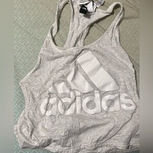 Gray Adidas Athletic Tank